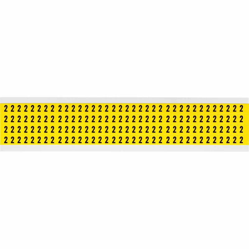 Identical numbers and letters
