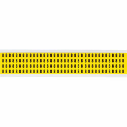 Identical numbers and letters