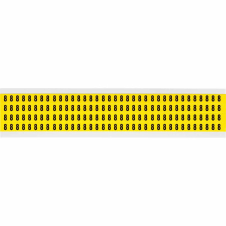 Identical numbers and letters