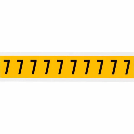 Identical numbers and letters