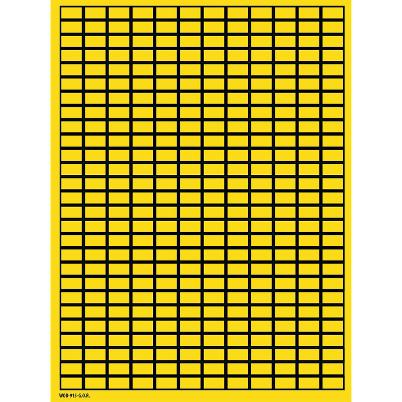 Blank Write-On Labels on