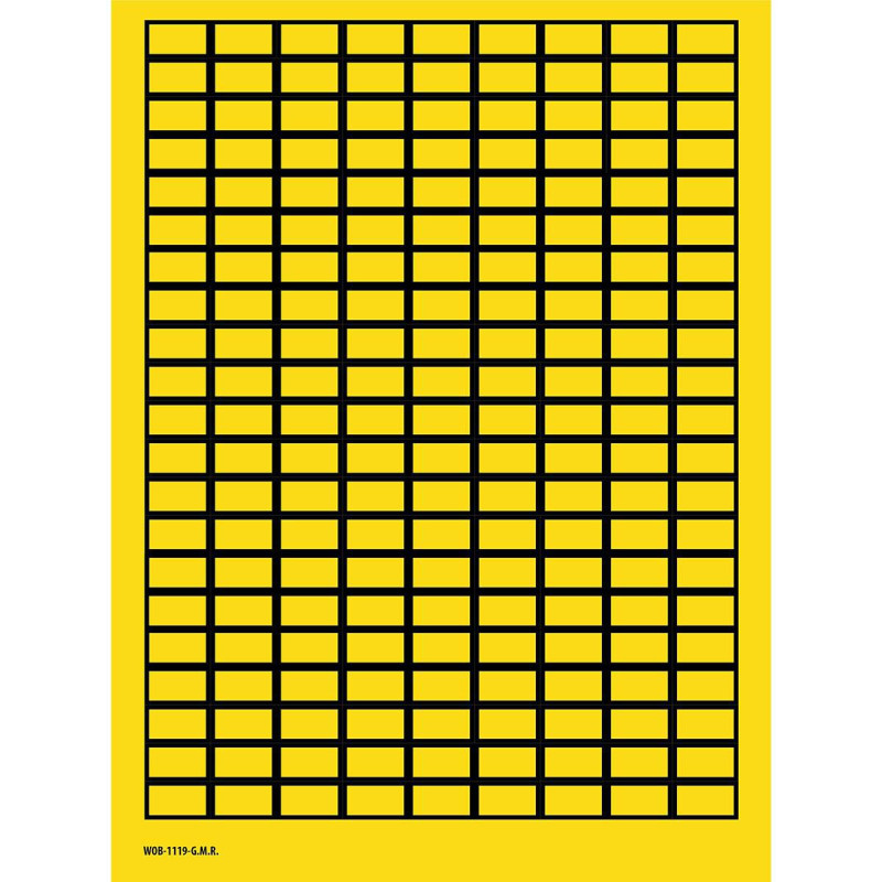 Blank Write-On Labels on