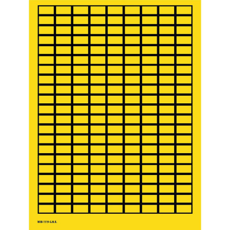 Blank Write-On Labels on