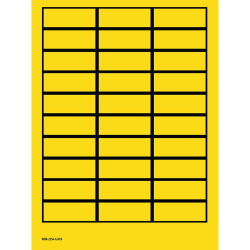 Blank Write-On Labels on