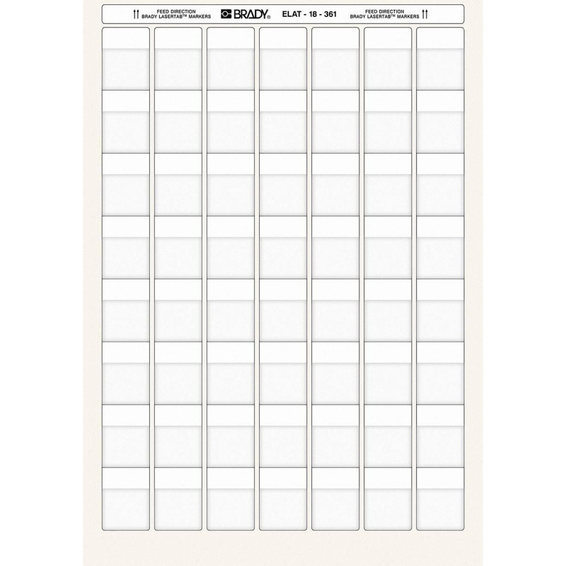 LaserTab Laser Printable