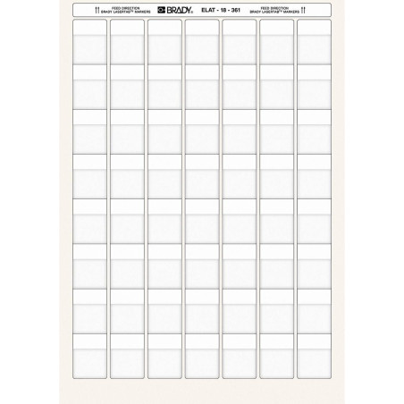 LaserTab Laser Printable