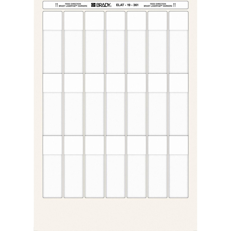LaserTab Laser Printable