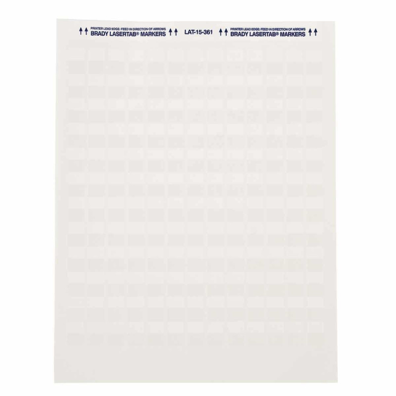 LaserTab Laser Printable