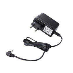 Power supply 12V/3A black 1.1m conn.5.5