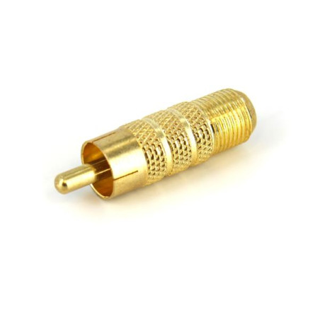 RCA to F Type Coaxial Adapter M/F