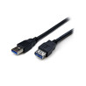 6 ft Black USB 3 Extension Cable A to A