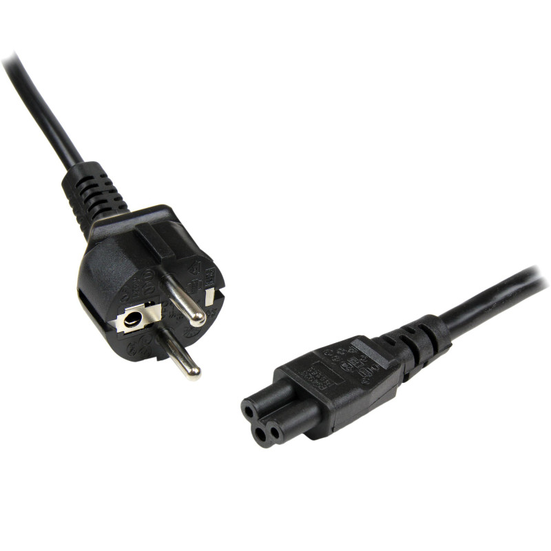 1m C5 Laptop Power Cord - Schuko CEE7