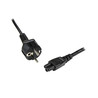 1m C5 Laptop Power Cord - Schuko CEE7