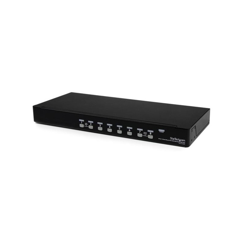 8 Port 1U Rackmount USB KVM Switch