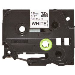 Tape Black on White 18mm | APLIUM