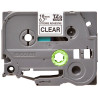 Tape Black on Clear 18mm | APLIUM