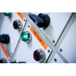 Tape Black on Flu Orange 24mm | APLIUM