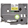 TZE651 24MM Black On Yellow | APLIUM