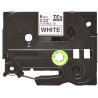 Tape Black on White 6mm | APLIUM
