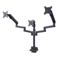 Triple Monitor Desk Mount 27in Screens
