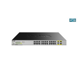24-Port Desktop Gigabit PoE+2GE Combo