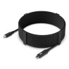 Braided power and data cable