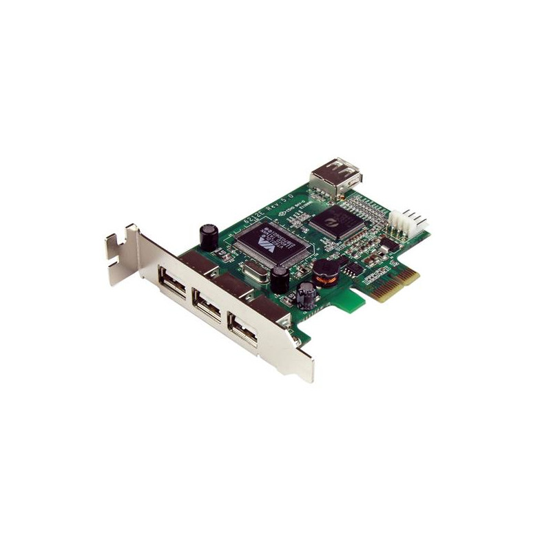 4 Port LP PCI Express USB Card