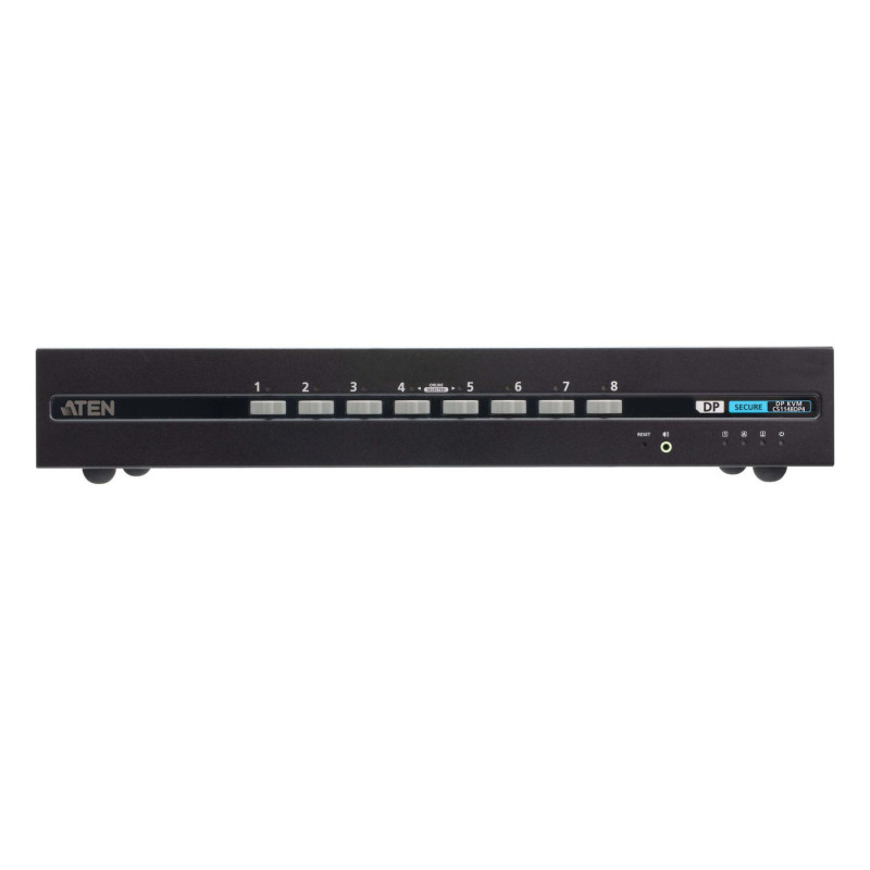 8-PORT USB - 4K Displayport Dual Display Secure Kvm Switch ( | APLIUM