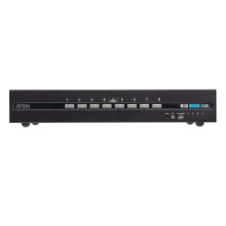 8-PORT USB - 4K Displayport Dual Display Secure Kvm Switch W | APLIUM