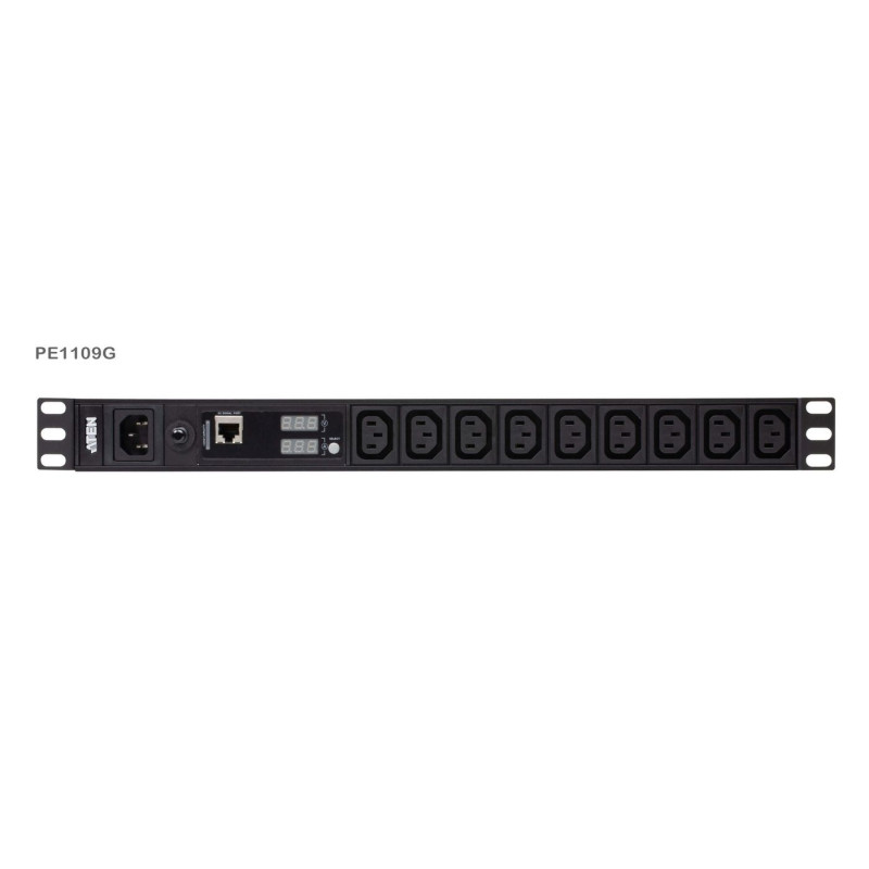 9-Outlet 1U PDU with Current