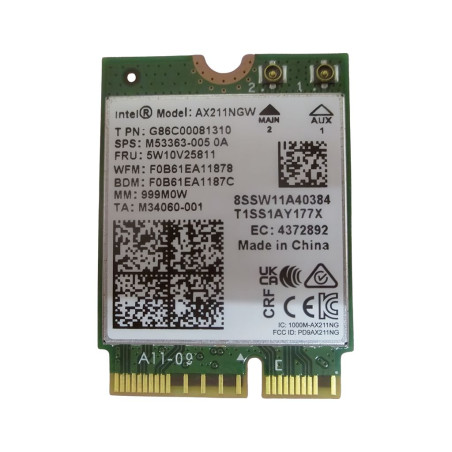SKO-WLAN AX211 BT 5.3 M.2