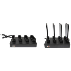 4 way desktop charging dock.