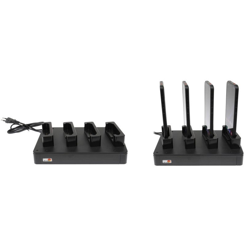 4 way desktop charging dock.
