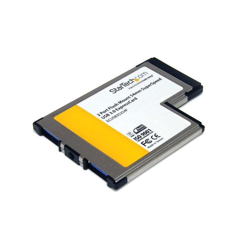 Flush Mount ExpressCard 54mm USB 3 Card