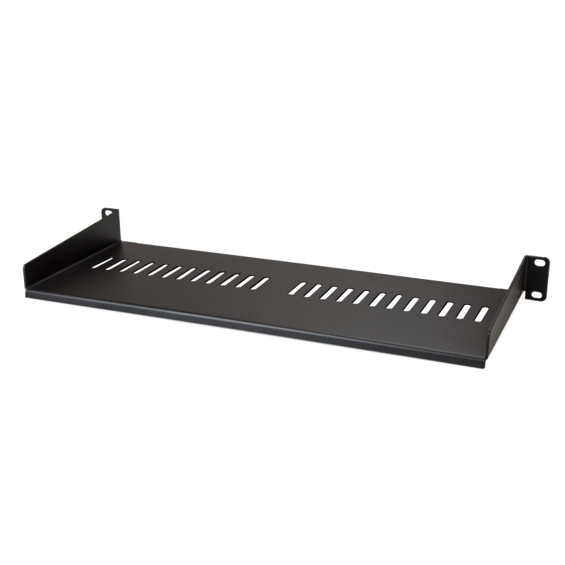 Rack Shelf 1U Vented 7in Deep