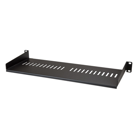 Rack Shelf 1U Vented 7in Deep