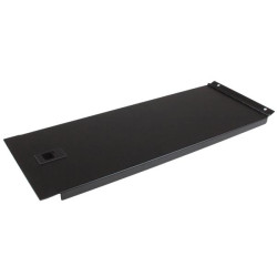 4U Solid Blank Panel with Hinge