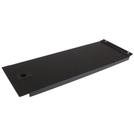 4U Solid Blank Panel with Hinge