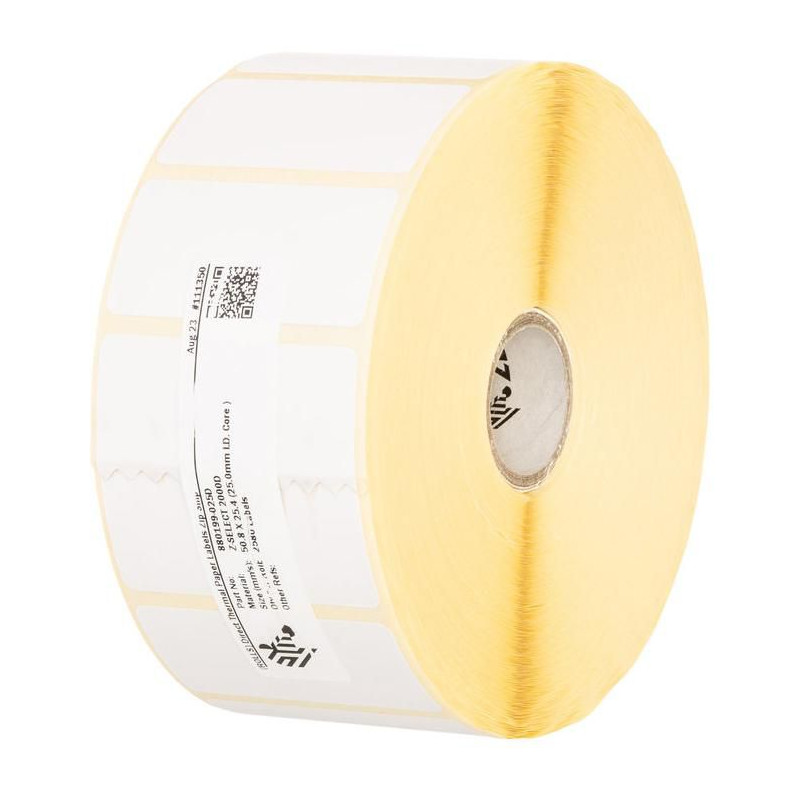 Label roll, 102x38mm