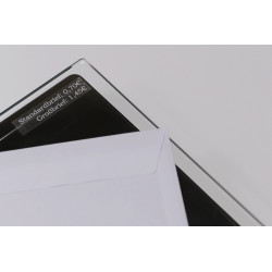 Tape White on Clear 12mm | APLIUM