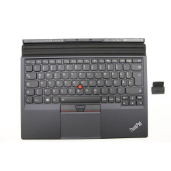 Thin black keyboard for
