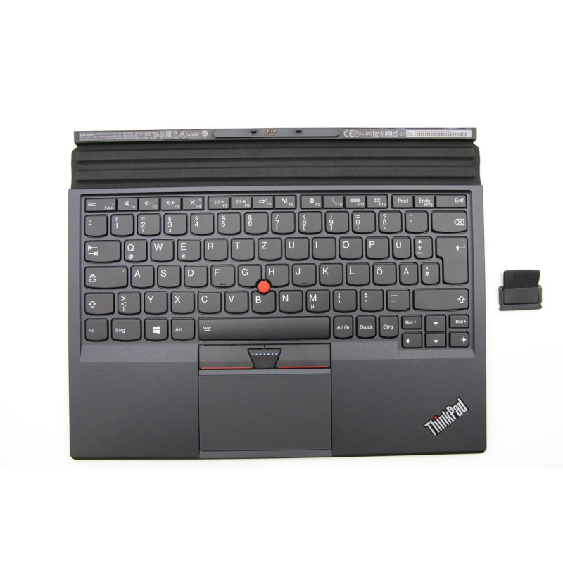 Thin black keyboard for