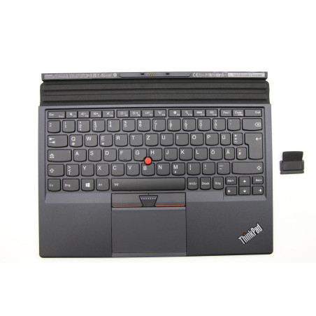 Thin black keyboard for