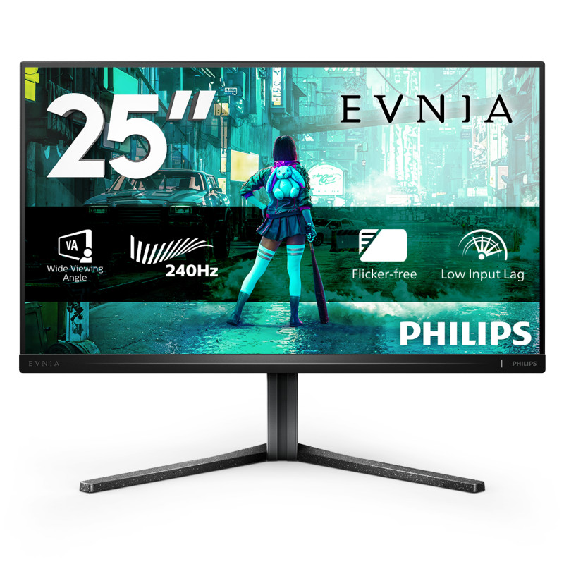 EVNIA3000 VA LCD 24.5''240Hz FHD 1ms HAS