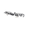 2-Port Dual-Monitor Cable KVM Switch