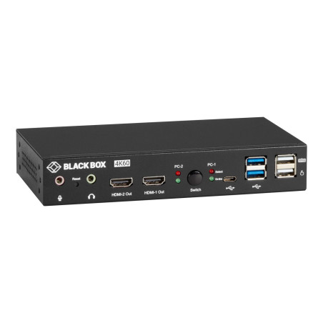 KVM Switch, UHD 4K60, Dual | APLIUM