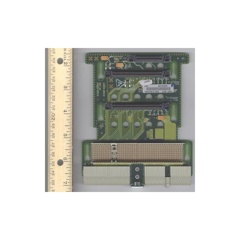 Disk backplane with SCSI and