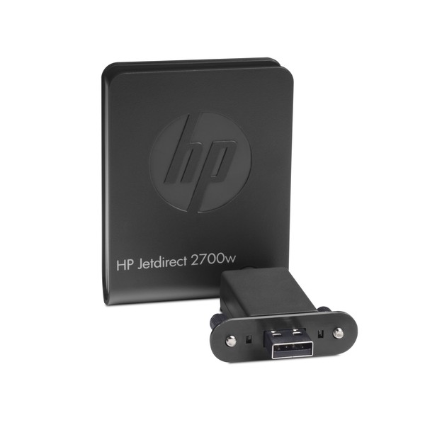 HP Jetdirect Servidor de impresión inalámbrico USB 2700w, Negro, Negocios, Empresa, LAN inalámbrica, IEEE 802.11b, IEEE 802.11g,