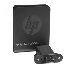 HP Jetdirect Servidor de impresión inalámbrico USB 2700w, Negro, Negocios, Empresa, LAN inalámbrica, IEEE 802.11b, IEEE 802.11g,