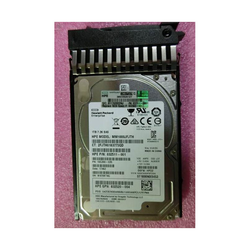 1TB 12G SAS MDL 7.2K SFF